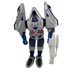 Power Rangers Time Force Megazord Mode Blue Bandai 2000 Vintage